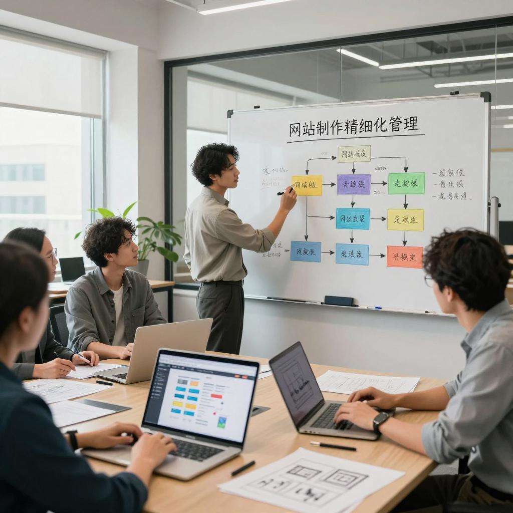 网站制作精细化管理
