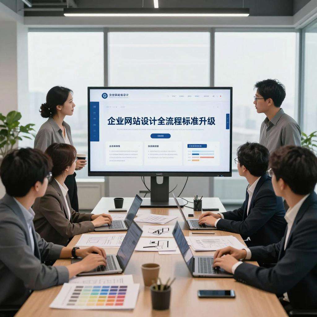 企业网站设计全流程标准升级