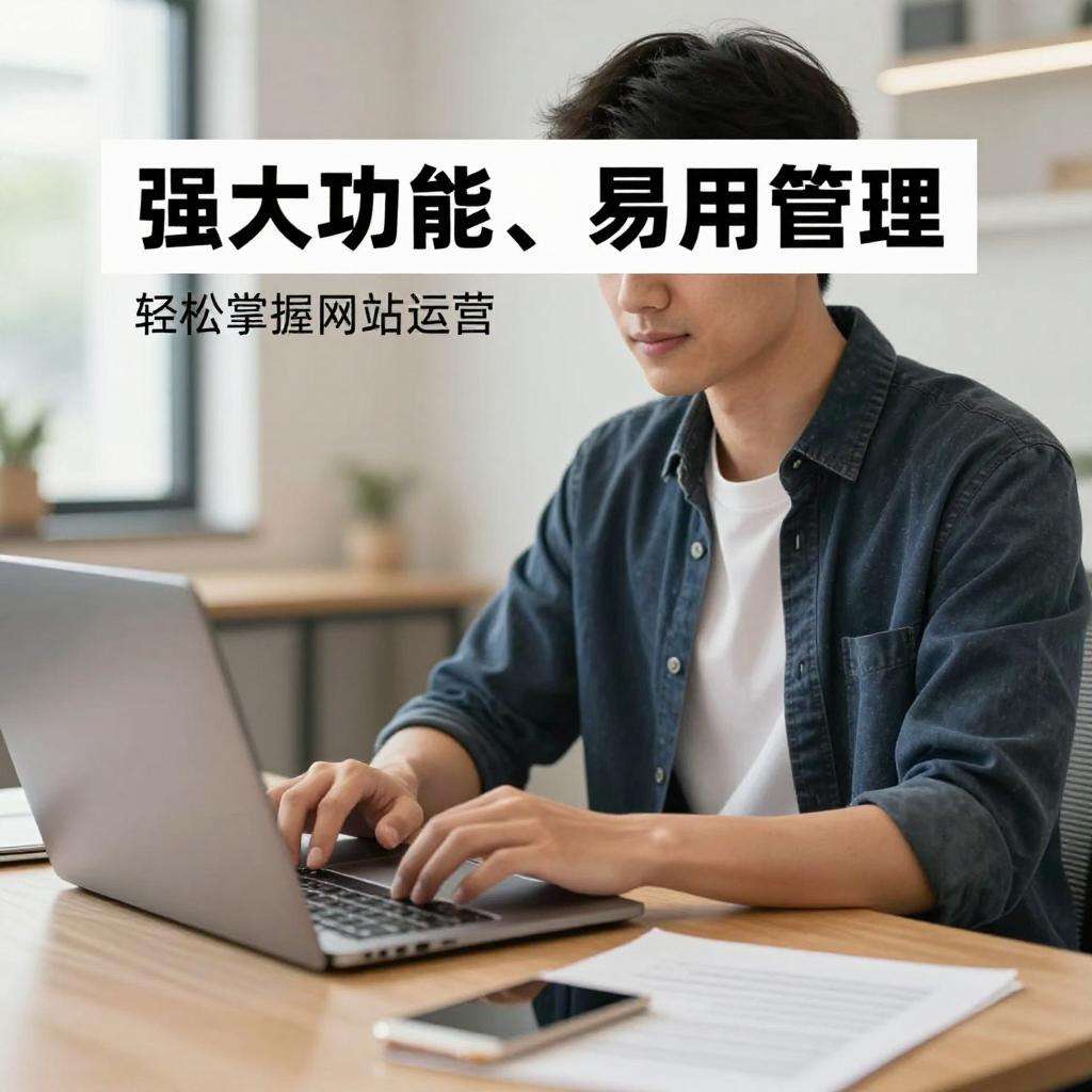 强大功能，易用管理：建网站让您轻松掌握网站运营第一张图