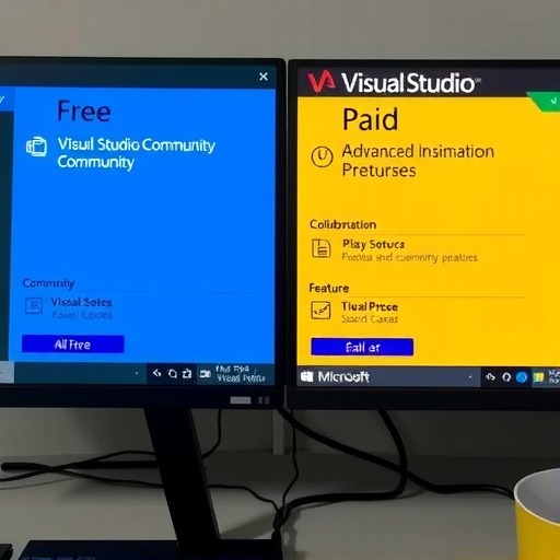 visual studio社区版和专业版区别