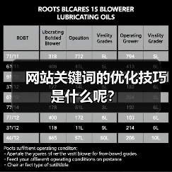 网站关键词的优化技巧是什么呢？