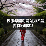 换服务器对网站排名是否有影响呢?（图3）