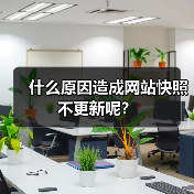 什么原因造成网站快照不更新呢？