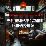 无代码建站平台功能对比与选择建议（图4）