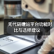 无代码建站平台功能对比与选择建议（图3）