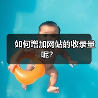 如何增加网站的收录量呢？（图1）