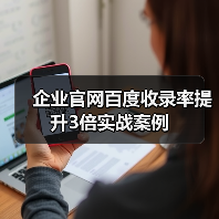 企业官网百度收录率提升3倍实战案例(图1) 企业官网百度收录率提升3倍实战案例(图1)