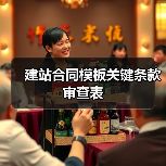 建站合同模板关键条款审查表（图2）