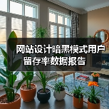 网站设计暗黑模式用户留存率数据报告（图2）