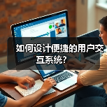 如何设计便捷的用户交互系统？