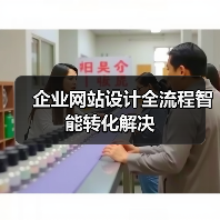 企业网站设计全流程智能转化解决
