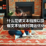 什么是锚文本链接以及锚文本链接对网站优化的作用