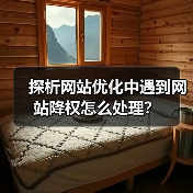 探析网站优化中遇到网站降权怎么处理?(图4) 探析网站优化中遇到网站降权怎么处理?(图4)