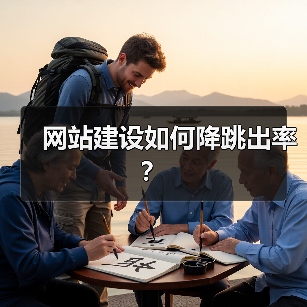 网站建设如何降跳出率？