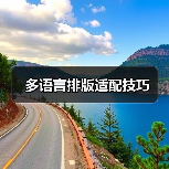 多语言排版适配技巧(图3) 多语言排版适配技巧(图3)