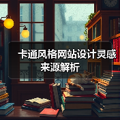卡通风格网站设计灵感来源解析（图2）