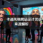 卡通风格网站设计灵感来源解析
