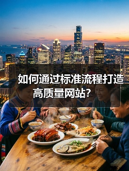 如何通过标准流程打造高质量网站？