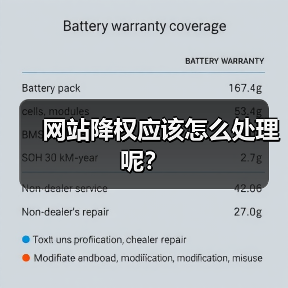 网站降权应该怎么处理呢？（图2）
