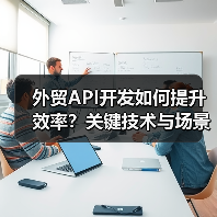 外贸API开发如何提升效率？关键技术与场景解析