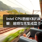 Intel CPU后缀K和F详解:超频与无集成显卡的区别(图3) Intel CPU后缀K和F详解:超频与无集成显卡的区别(图3)