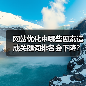 网站优化中哪些因素造成关键词排名会下降？（图4）