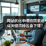 网站优化中哪些因素造成关键词排名会下降？