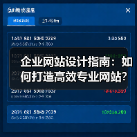 企业网站设计指南：如何打造高效专业网站？（图3）
