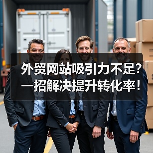 外贸网站吸引力不足？一招解决提升转化率！（图2）