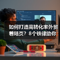 如何打造高转化率外贸着陆页？8个铁律助你提升转化效率