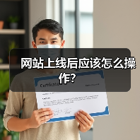 网站上线后应该怎么操作？