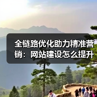 全链路优化助力精准营销：网站建设怎么提升转化？