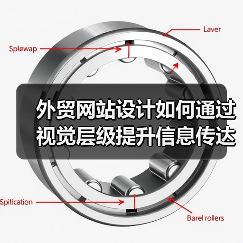 外贸网站设计如何通过视觉层级提升信息传达效率？（图2）