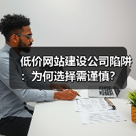 低价网站建设公司陷阱：为何选择需谨慎？