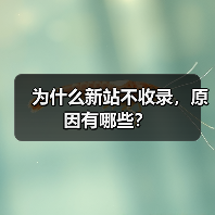 为什么新站不收录，原因有哪些？