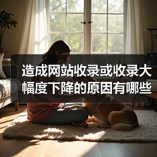 造成网站收录或收录大幅度下降的原因有哪些？（图4）
