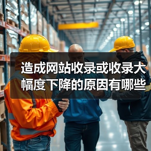 造成网站收录或收录大幅度下降的原因有哪些？