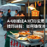 A4排版成A3打印实用技巧详解：如何确保清晰展示与多页合并（图3）