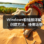 Windows软链接详解：创建方法、使用场景及注意事项（图2）