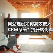 网站建设如何高效嵌入CRM系统？提升转化率的关键步骤解析（图1）