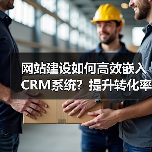 网站建设如何高效嵌入CRM系统？提升转化率的关键步骤解析（图4）