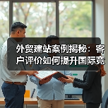 外贸建站案例揭秘：客户评价如何提升国际竞争力（图4）