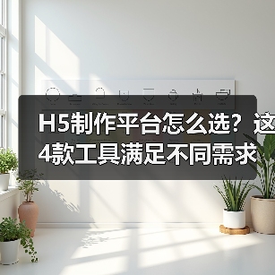H5制作平台怎么选？这4款工具满足不同需求（图2）