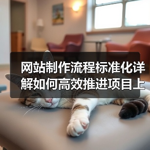 网站制作流程标准化详解如何高效推进项目上线(图1) 网站制作流程标准化详解如何高效推进项目上线(图1)