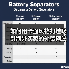 如何用卡通风格打造吸引海外买家的外贸网站？（图4）