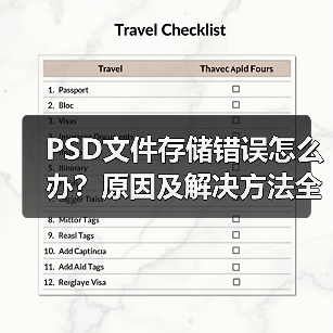 PSD文件存储错误怎么办？原因及解决方法全解析（图1）