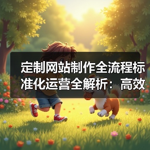 定制网站制作全流程标准化运营全解析：高效完成关键步骤（图3）