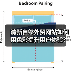 清新自然外贸网站如何用色彩提升用户体验？（图2）