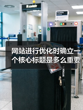 网站进行优化时确立一个核心标题是多么重要呢？（图1）