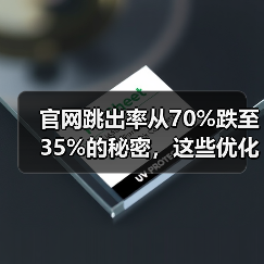 官网跳出率从70%跌至35%的秘密,这些优化策略你用了吗?(图3) 官网跳出率从70%跌至35%的秘密,这些优化策略你用了吗?(图3)